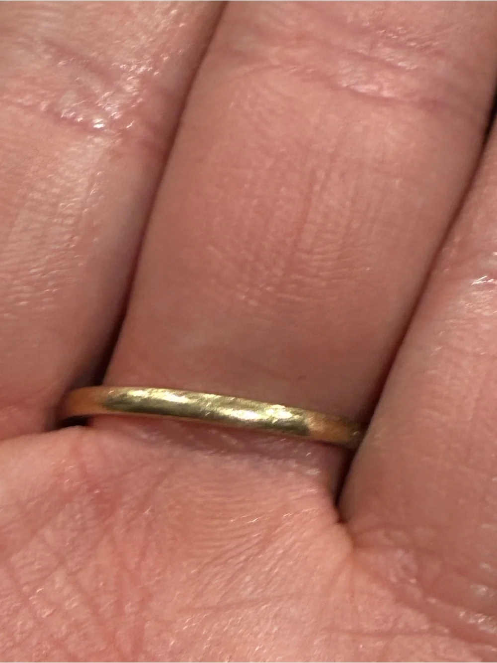 Antique Clark & Coombs 14k RGP Daughters of Rebekah Ring